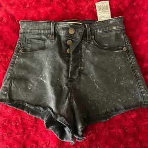 Guess Gray Button up Shorts Size 24